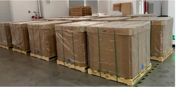 罐車(chē)OUT，環(huán)保級(jí)可折疊紙噸箱上線(xiàn)